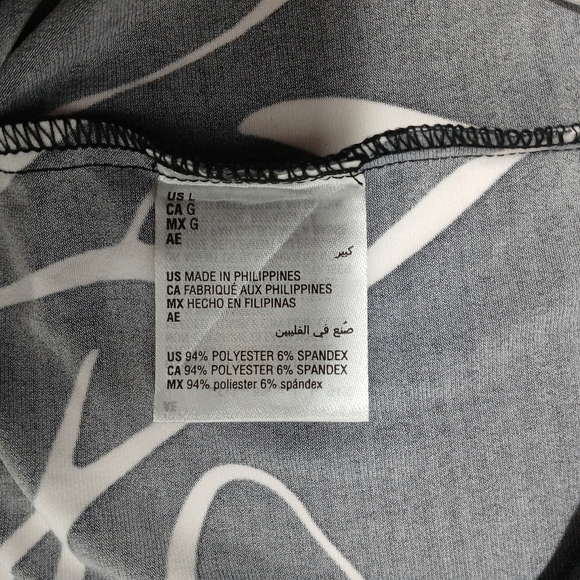 Alfani Wide Leg Pull On Pants. NWT. Size L - Picture 6 of 6